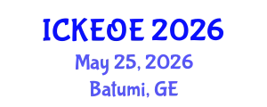 International Conference on Knowledge Engineering and Ontological Engineering (ICKEOE) May 25, 2026 - Batumi, Georgia