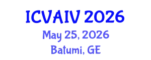 International Conference on Visual Analytics and Information Visualisation (ICVAIV) May 25, 2026 - Batumi, Georgia