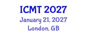 International Conference on Magnet Technology (ICMT) January 21, 2027 - London, United Kingdom