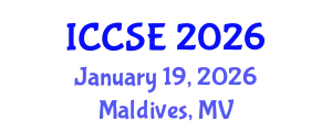 International Conference on Contemporary Software Engineering (ICCSE) January 19, 2026 - Maldives, Maldives