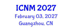 International Conference on Nanoscale Magnetism (ICNM) February 03, 2027 - Guangzhou, China