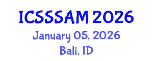 International Conference on Solid-State Sensors, Actuators and Microsystems (ICSSSAM) January 05, 2026 - Bali, Indonesia