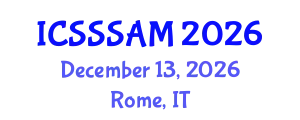 International Conference on Solid-State Sensors, Actuators and Microsystems (ICSSSAM) December 13, 2026 - Rome, Italy