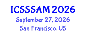 International Conference on Solid-State Sensors, Actuators and Microsystems (ICSSSAM) September 27, 2026 - San Francisco, United States