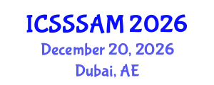 International Conference on Solid-State Sensors, Actuators and Microsystems (ICSSSAM) December 20, 2026 - Dubai, United Arab Emirates