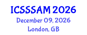 International Conference on Solid-State Sensors, Actuators and Microsystems (ICSSSAM) December 09, 2026 - London, United Kingdom