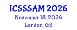 International Conference on Solid-State Sensors, Actuators and Microsystems (ICSSSAM) November 18, 2026 - London, United Kingdom