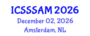 International Conference on Solid-State Sensors, Actuators and Microsystems (ICSSSAM) December 02, 2026 - Amsterdam, Netherlands