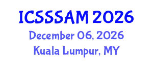 International Conference on Solid-State Sensors, Actuators and Microsystems (ICSSSAM) December 06, 2026 - Kuala Lumpur, Malaysia
