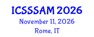 International Conference on Solid-State Sensors, Actuators and Microsystems (ICSSSAM) November 11, 2026 - Rome, Italy