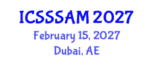 International Conference on Solid-State Sensors, Actuators and Microsystems (ICSSSAM) February 15, 2027 - Dubai, United Arab Emirates