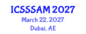 International Conference on Solid-State Sensors, Actuators and Microsystems (ICSSSAM) March 22, 2027 - Dubai, United Arab Emirates