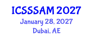 International Conference on Solid-State Sensors, Actuators and Microsystems (ICSSSAM) January 28, 2027 - Dubai, United Arab Emirates