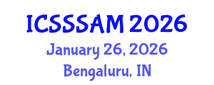 International Conference on Solid-State Sensors, Actuators and Microsystems (ICSSSAM) January 26, 2026 - Bengaluru, India