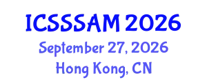 International Conference on Solid-State Sensors, Actuators and Microsystems (ICSSSAM) September 27, 2026 - Hong Kong, China