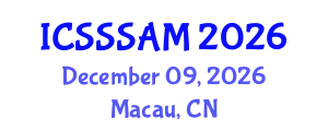 International Conference on Solid-State Sensors, Actuators and Microsystems (ICSSSAM) December 09, 2026 - Macau, China