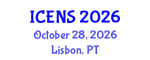 International Conference on Engineering and Natural Sciences (ICENS) October 28, 2026 - Lisbon, Portugal