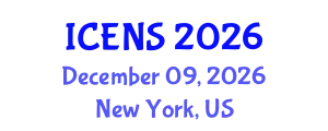 International Conference on Engineering and Natural Sciences (ICENS) December 09, 2026 - New York, United States