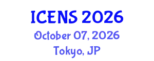 International Conference on Engineering and Natural Sciences (ICENS) October 07, 2026 - Tokyo, Japan