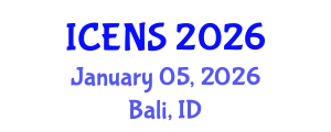 International Conference on Engineering and Natural Sciences (ICENS) January 05, 2026 - Bali, Indonesia