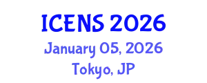 International Conference on Engineering and Natural Sciences (ICENS) January 05, 2026 - Tokyo, Japan