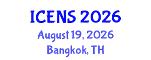 International Conference on Engineering and Natural Sciences (ICENS) August 19, 2026 - Bangkok, Thailand