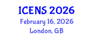 International Conference on Engineering and Natural Sciences (ICENS) February 16, 2026 - London, United Kingdom