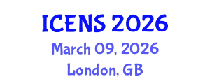 International Conference on Engineering and Natural Sciences (ICENS) March 09, 2026 - London, United Kingdom
