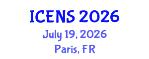 International Conference on Engineering and Natural Sciences (ICENS) July 19, 2026 - Paris, France