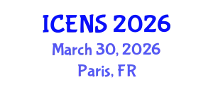 International Conference on Engineering and Natural Sciences (ICENS) March 30, 2026 - Paris, France
