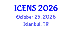 International Conference on Engineering and Natural Sciences (ICENS) October 25, 2026 - Istanbul, Turkey
