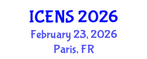 International Conference on Engineering and Natural Sciences (ICENS) February 23, 2026 - Paris, France