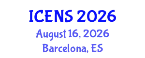 International Conference on Engineering and Natural Sciences (ICENS) August 16, 2026 - Barcelona, Spain