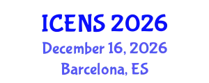 International Conference on Engineering and Natural Sciences (ICENS) December 16, 2026 - Barcelona, Spain