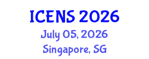 International Conference on Engineering and Natural Sciences (ICENS) July 05, 2026 - Singapore, Singapore