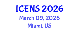 International Conference on Engineering and Natural Sciences (ICENS) March 09, 2026 - Miami, United States