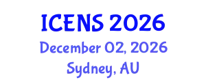 International Conference on Engineering and Natural Sciences (ICENS) December 02, 2026 - Sydney, Australia