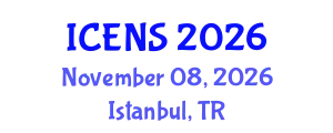 International Conference on Engineering and Natural Sciences (ICENS) November 08, 2026 - Istanbul, Turkey