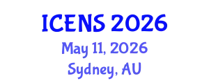 International Conference on Engineering and Natural Sciences (ICENS) May 11, 2026 - Sydney, Australia