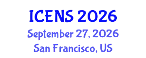 International Conference on Engineering and Natural Sciences (ICENS) September 27, 2026 - San Francisco, United States