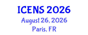 International Conference on Engineering and Natural Sciences (ICENS) August 26, 2026 - Paris, France