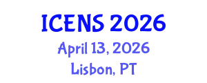 International Conference on Engineering and Natural Sciences (ICENS) April 13, 2026 - Lisbon, Portugal