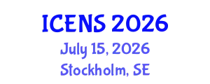 International Conference on Engineering and Natural Sciences (ICENS) July 15, 2026 - Stockholm, Sweden