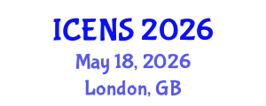 International Conference on Engineering and Natural Sciences (ICENS) May 18, 2026 - London, United Kingdom