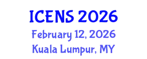 International Conference on Engineering and Natural Sciences (ICENS) February 12, 2026 - Kuala Lumpur, Malaysia