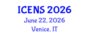 International Conference on Engineering and Natural Sciences (ICENS) June 22, 2026 - Venice, Italy