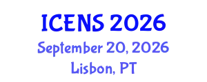 International Conference on Engineering and Natural Sciences (ICENS) September 20, 2026 - Lisbon, Portugal