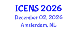 International Conference on Engineering and Natural Sciences (ICENS) December 02, 2026 - Amsterdam, Netherlands