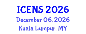International Conference on Engineering and Natural Sciences (ICENS) December 06, 2026 - Kuala Lumpur, Malaysia