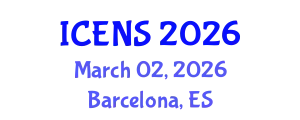 International Conference on Engineering and Natural Sciences (ICENS) March 02, 2026 - Barcelona, Spain